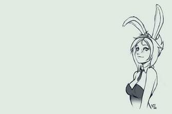Of Legends Animal Ears League Simple Background