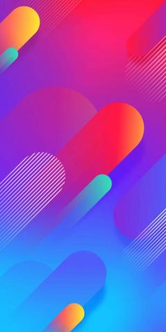 Abstract Colours Art iPhone Wallpaper In