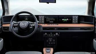 Honda E Prototype Ev Interior Cockpit HD Wallpaper