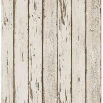Fine Decor Wooden Planks Neutral Wallpaper At Wilko