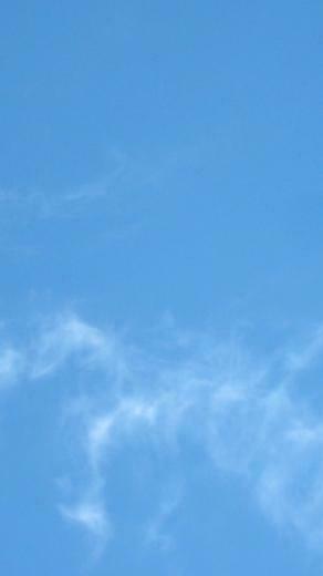 Baby Blue Sky iPhone Wallpaper