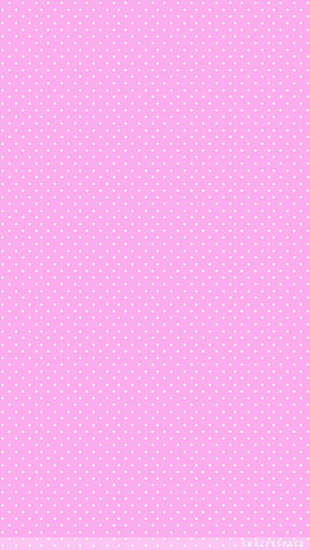 Installing This Pastel Pink Dots iPhone Wallpaper Is Very Easy Just