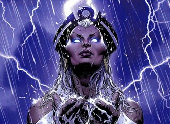 Tempestade De X Men Vetor