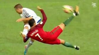 Cristiano Ronaldo Incredible Bicycle Kicks Show