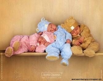 Cute Spring Baby Sleeping Wallpaper Gallery