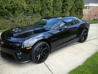 Camaro Zl1 Noir Wallpaper