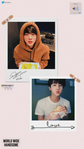 Bts Wallpaper Lockscreen Jin Kim Seokjin Edit Penyanyi