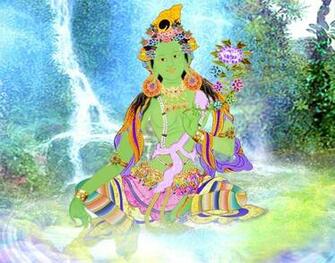 Green Tara Wallpaper