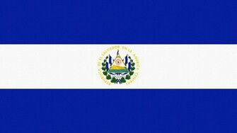 Wallpaper Flag El Salvador Lines Symbols Laptop