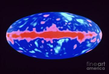 Cobe Dmr Image Of Background Microwave Photograph By Nasa