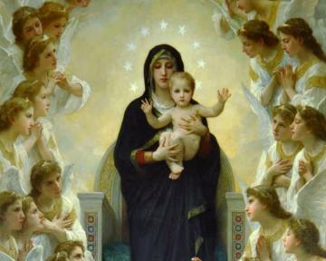 Mary iPhone Wallpaper On
