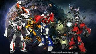 Transformers Prime Autobots By Dragoscrystyan