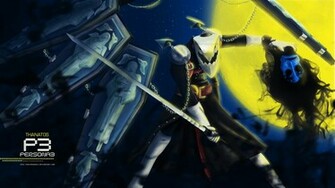 Thanatos Persona3 By Gigi Fenixphoenix Fan Art Wallpaper Games