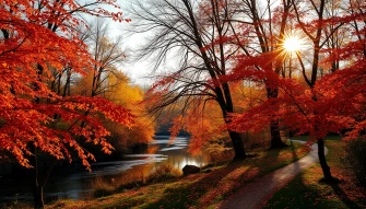 Beautiful Fall Scenery Wallpaper