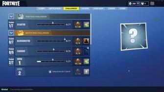 Fortnite Challenge Tracking
