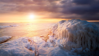 Cold Winter Ze Coast Beach Sunset Linux Apps