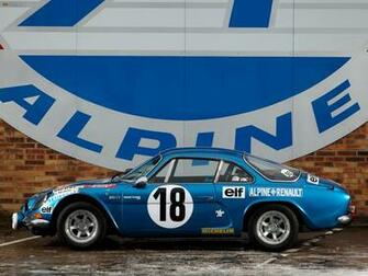 Renault Alpine A110 Rally Car Wallpaper X