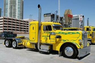 Peterbilt Custom Big Rig Truck Wallpaper Background