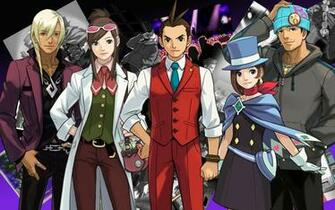 Apollo Justice Characters Wallpaper