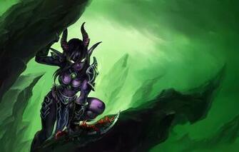 Wallpaper Wow World Of Warcraft Demon Hunter Legion
