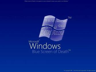 Blue Screen Of Death Background