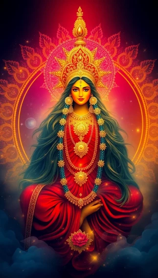 Gayatri Mata Wallpaper