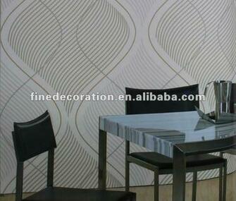 Vinyl Bathroom Wallpaper Waterproof
