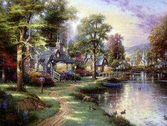 My Wallpaper Artistic Thomas Kinkade