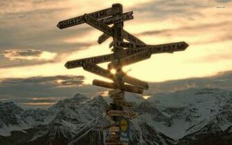Crossroads Wallpaper Artistic