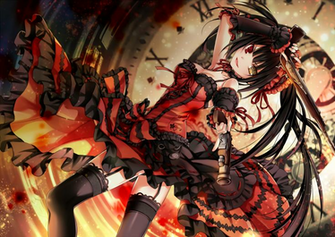 Tokisaki Kurumi Anime Girls Date A Live