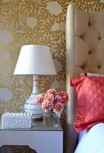 Asuka Wallpaper Transitional Bedroom Massucco Warner Miller