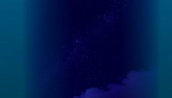 Dark Sky With Stars Wallpaper