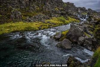 Drekkingarhylur Aka Drowning Pool Thingvellir Iceland HD