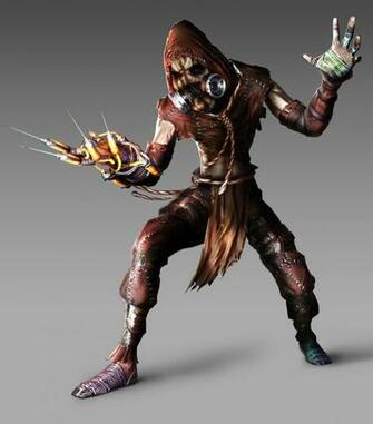 Re Scarecrow Batman Arkham Asylum Dc Direct Poeghostal