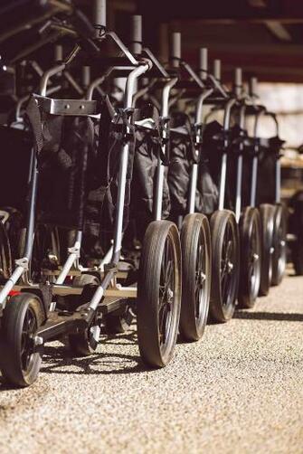HD Wallpaper Golf Course Trolley Cart Storage