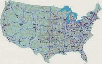 Map Wallpaper New Network America