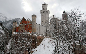 A Of Majestic Castle In An Awe Wallpaper