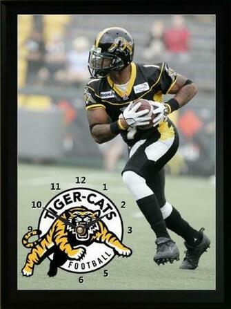 Custom Clocks Ticats Arland Bruce Faded Background Clock