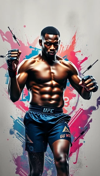 Israel Adesanya Phone Wallpaper