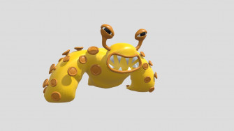 Nibbler Boss Full Rigged Garten Of Banban 3d Model By