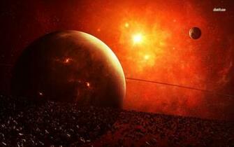 Firey Cosmos Wallpaper Fantasy