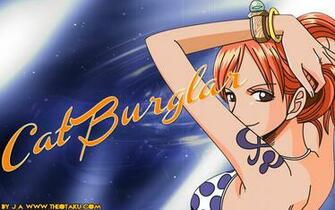 One Piece Nami Wallpaper Cat Burglar