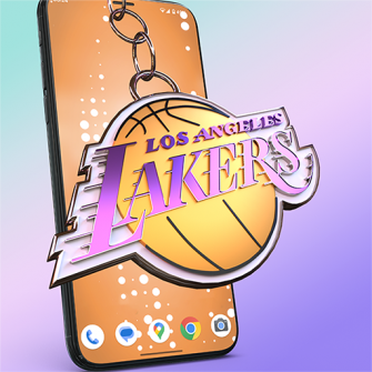 Lakers Logo iPhone Wallpaper