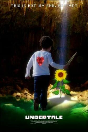 Undertale Movie Poster Teaser HD By Bluewolfavenger
