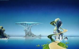 Music Wallpaper Water Path Spiral Roger Dean