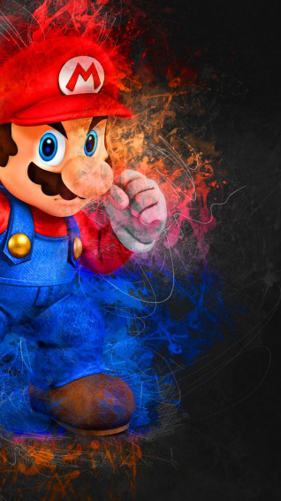 Mario Wallpaper iPhone Ixpap Super Art