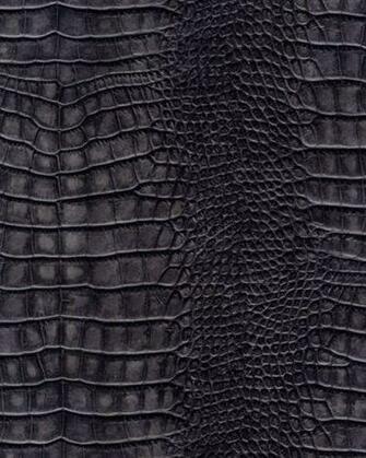 Natural Faux Feature Wallpaper Alligator Skin Dark Grey Sd102