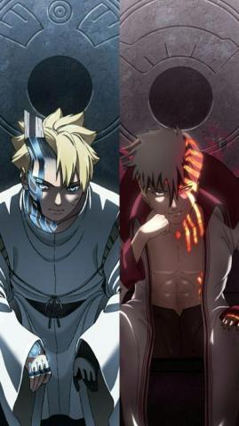 Boruto Kawaki Otsutsuki Forms Em Personagens De Anime