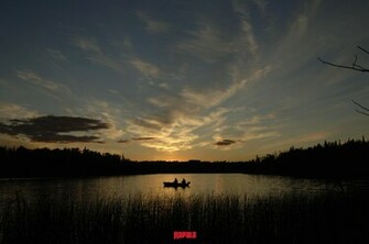 Fishing Rapala Boat Fisherman Sunrise Sky
