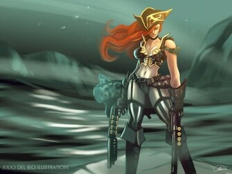Miss Fortune The Shotgunner By Juliodelrio